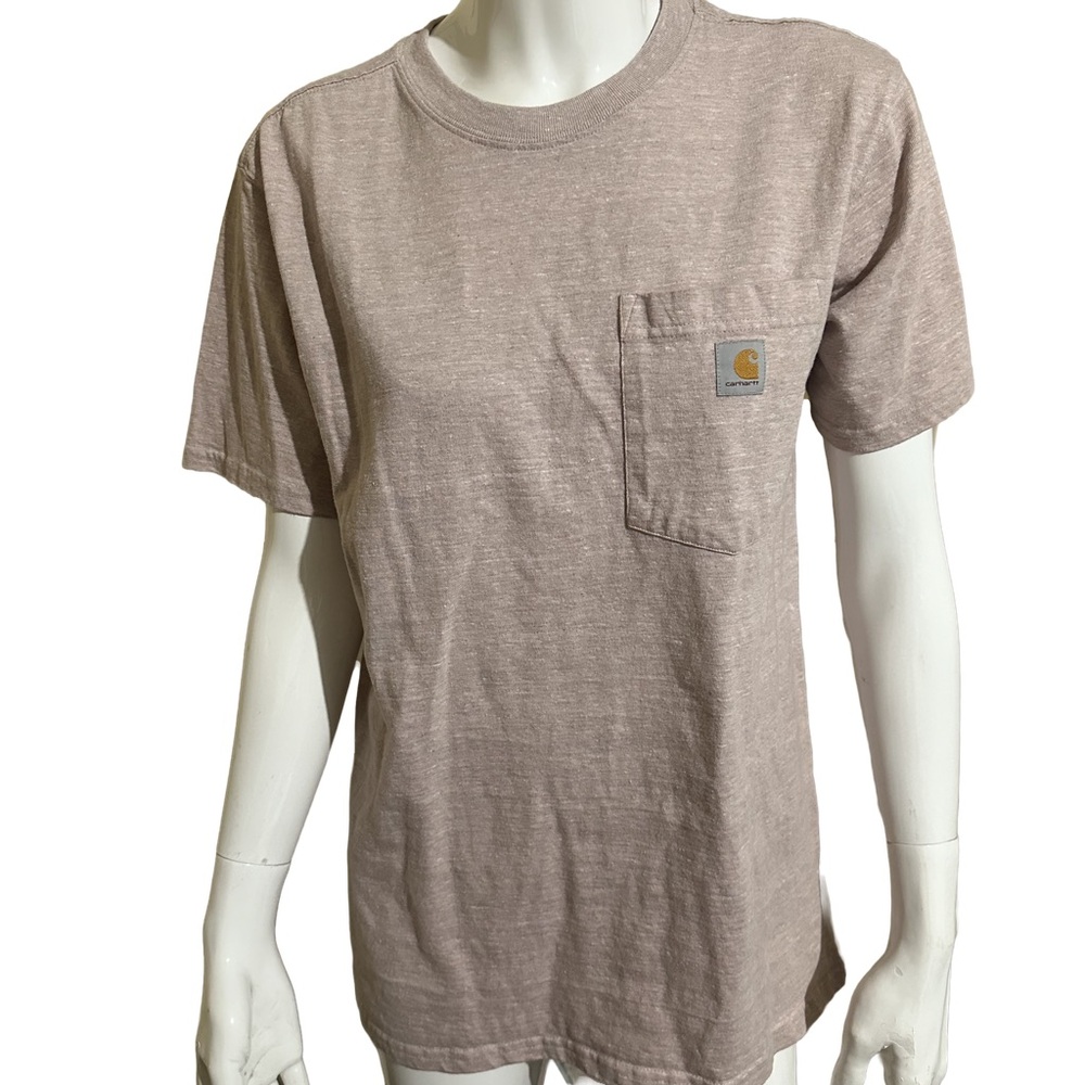 Carhartt Pink Short Sleeve Tee with Relaxed Fit